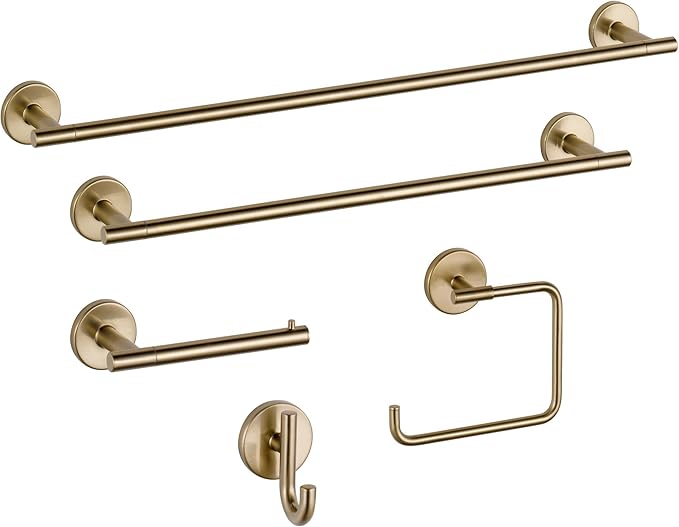 Delta 759240-CZ Trinsic 24 in. Towel Bar in Champagne Bronze