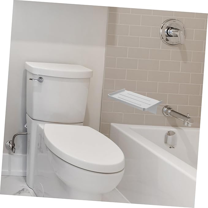 3pcs Bathroom Phone Holder Wall Mounted Shelf Versatile Storage for Bathroom Supplies No Drilling Required Design Easy Access and Installation Shelf