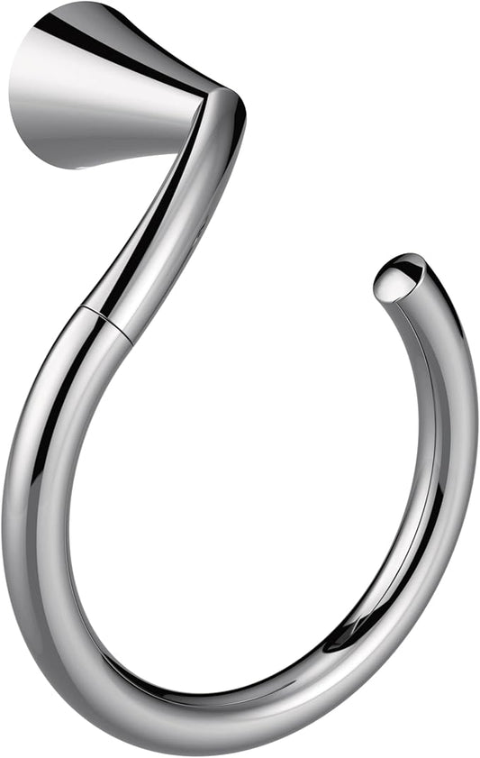 Moen YB2386CH Glyde Towel Ring, Chrome