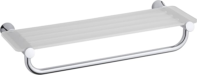 KOHLER K-5677-CP Toobi Hotelier Shelf, Polished Chrome
