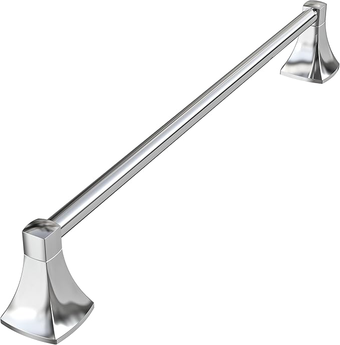 24 Inch Chrome Towel Bar Towel Rack for Bathroom Kitchen Hand Towel Holder Dish Cloths Hanger SUS304 Stainless Steel Rustproof Wall Mount