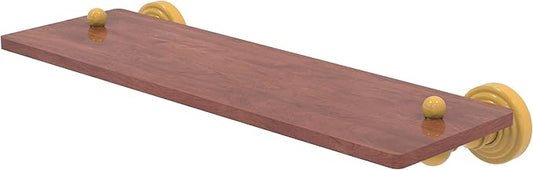 Allied Brass WP-1-16-IRW-ASP Waverly Place Collection 16 Inch Solid IPE Ironwood Shelf, Autumn Sparkle
