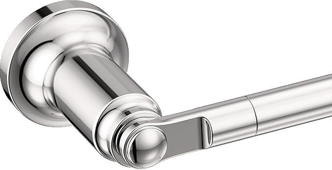 Delta Saylor (1-Pack) 18'' Towel Rack for Bathroom Polished Chrome Towel Bar for Bathroom Wall Towel Holder Rod Wall Mounted 73518