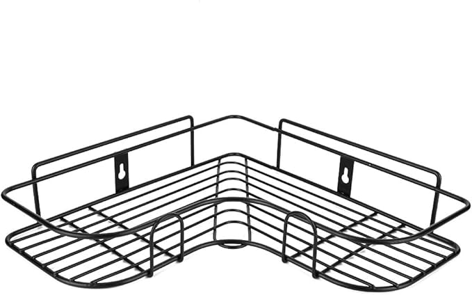 Bathroom Storage Rack,Corner Storage Organizing Stand Shelf for Toiletry Storage No Drilling