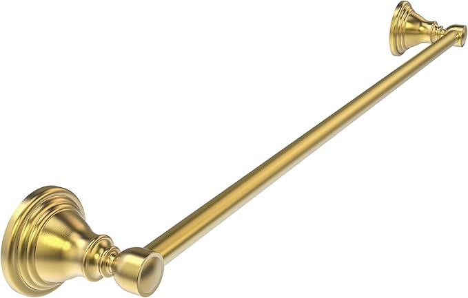 Towel Bar 24inch, Stainless Steel Bathroom Towel Rack Wall Mounted, Heavy Duty Towel Rod, Towel Holders for Bathroom, Kitchen(Brushed Gold)