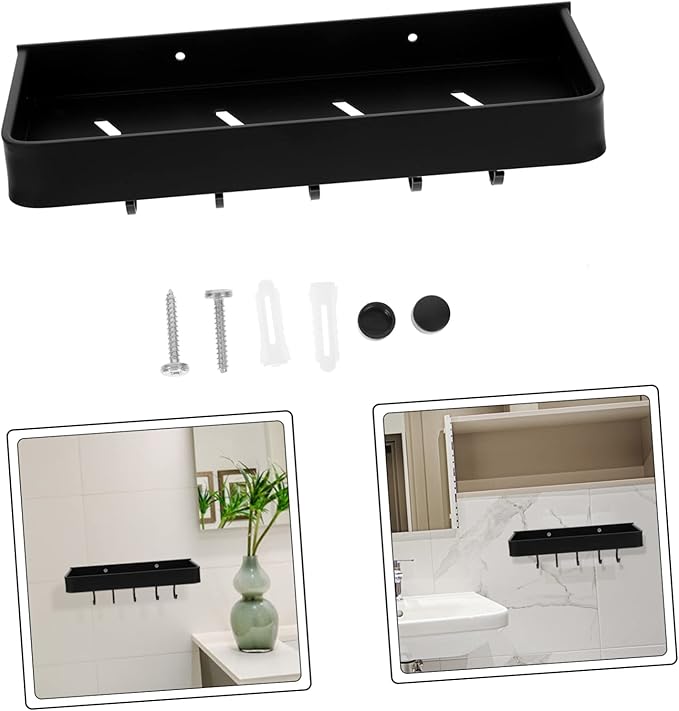Bathroom Must Haves Floating Shelf Bathroom Wall Mount Storage Rack Home Decor