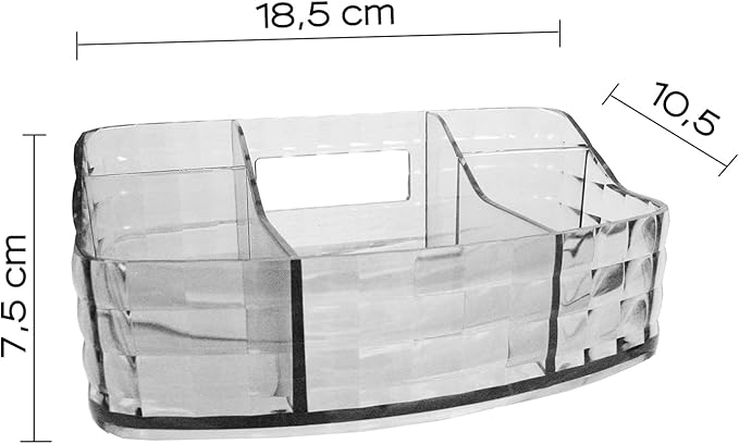Gedy - Porte MAQUILLAGE Transparent Glady G-GL000000300