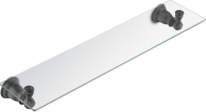 Moen YB5490WR Kingsley Vanity Shelf, Wrought Iron