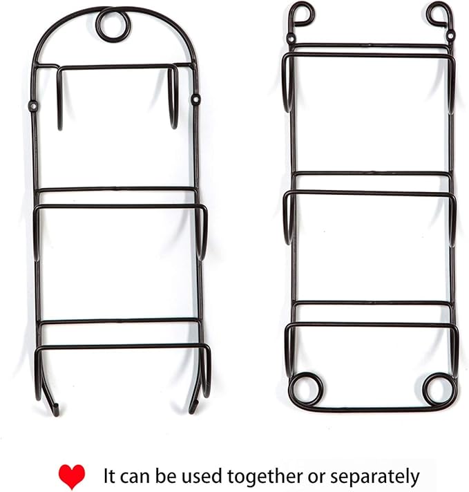 Towel Racks for Bathroom Wall Mounted Metal Wine Rack Towel Shelf Towel Holder for Bath Bronze