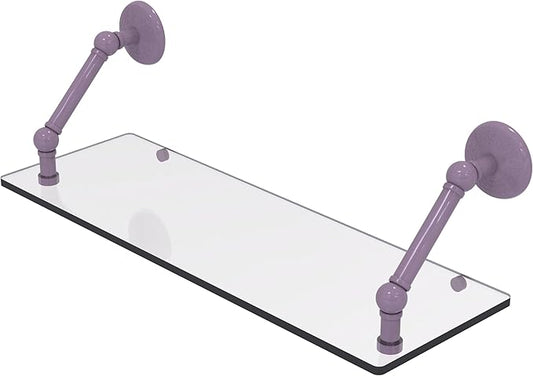 Allied Brass PMC-1-24-LVN Prestige Monte Carlo Collection 24 Inch Floating Glass Shelf, Lavender