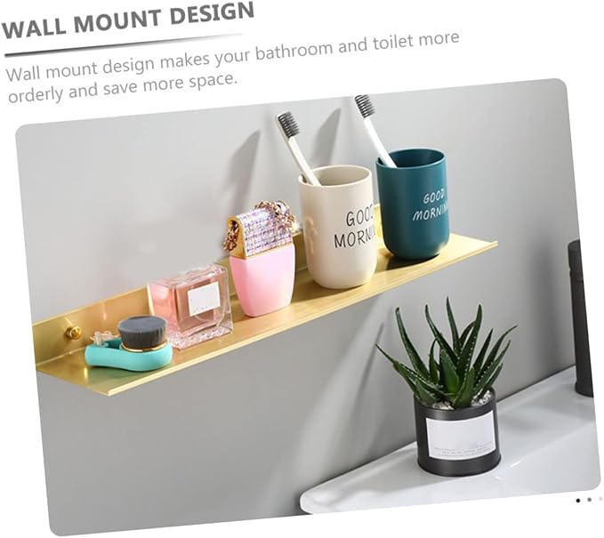 KICHOUSE Toilet Rack Storage Rack for Bathroom Floating Shelves Bathroom Toilet Storage Holder