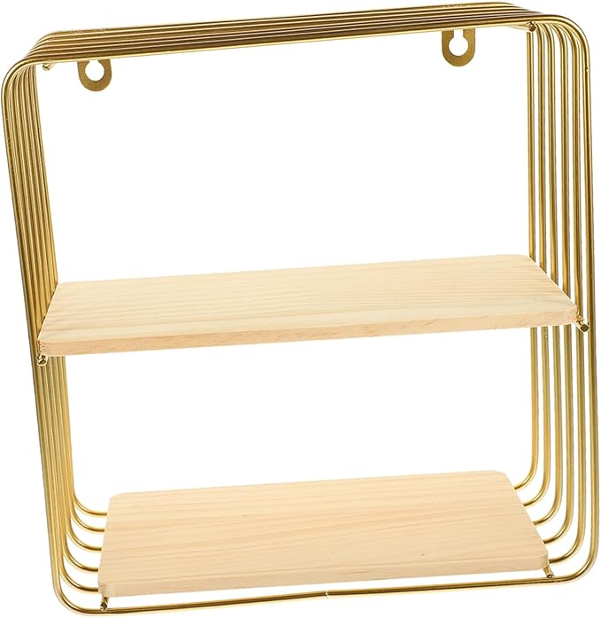 Holibanna No Punching Storage Rack Shelf Bathroom Organizer Wall-Mounted Toilet Storage