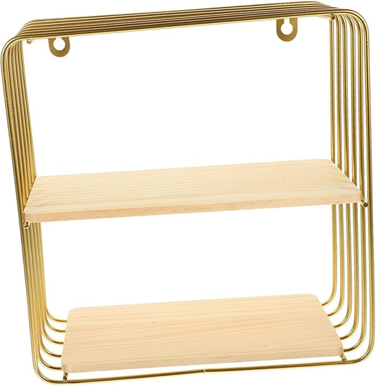 Holibanna No Punching Storage Rack Shelf Bathroom Organizer Wall-Mounted Toilet Storage