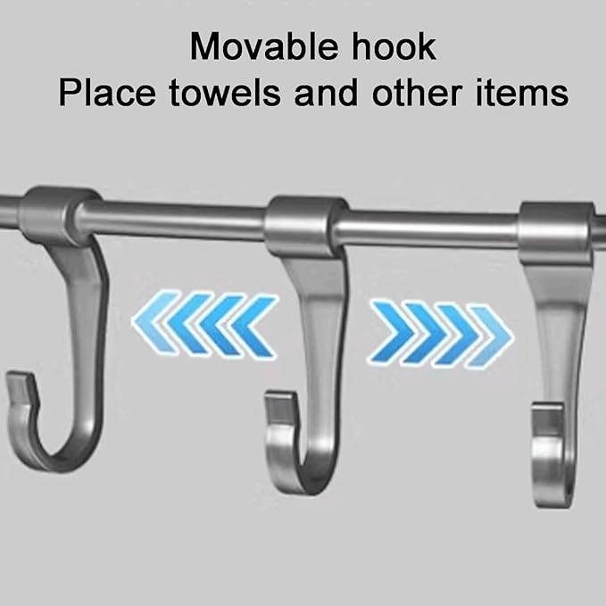 Removable Wall Mounted Bathroom Rack Triangle Bathroom Shelves Gray Bathroom Rack Detachable Bathroom Rack Aluminum Shelves Large Capacity