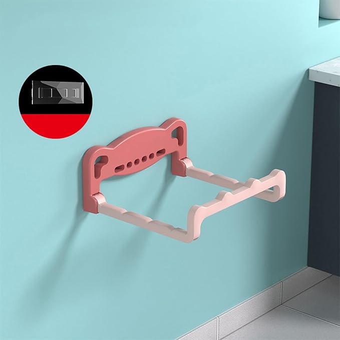 Sturdy Bathroom Shelf Adhesive Wall Mount Organizes Shampoo Soap Towels Space Saving Designs Accessory Wall Mounted Basin Stand