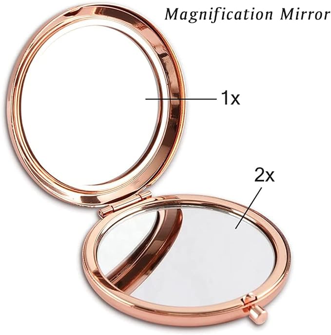 Personalized Compact Mirrors, 2025 Graduation Gifts for Her Women Girls, Unique Gift for College Medical High School Student, Best Presents Ideas for Female Graduate