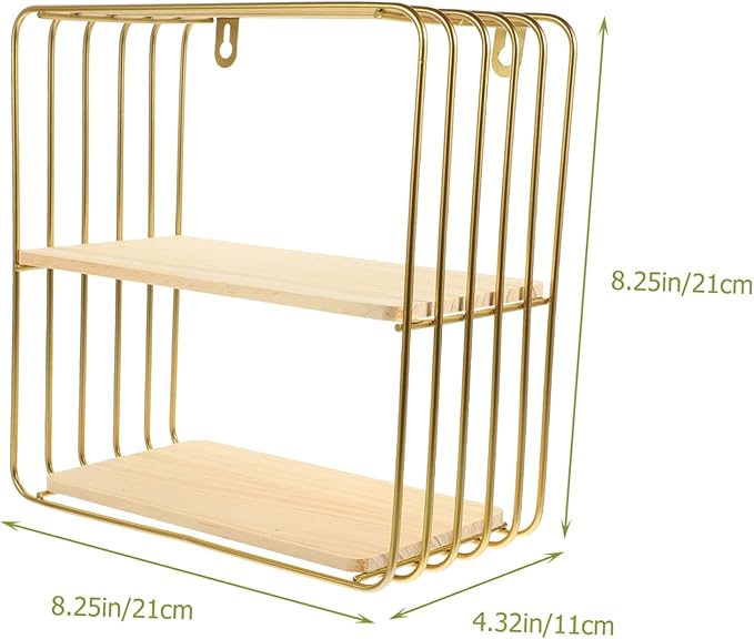 GLEAVI Multi Function Wall Hanging Bathroom Storage Rack Punch Above Toilet Organizer Shelf for Toiletries and Cosmetics Easy Installation Finish