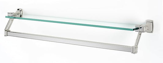 Alno 25" x 4.38" Bathroom Shelf Finish: Polished Nickel