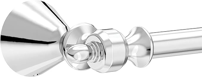 Delta Vessona (1-Pack) 18'' Towel Rack for Bathroom Polished Chrome Towel Bar for Bathroom Wall Towel Holder Rod Wall Mounted VES18-PC