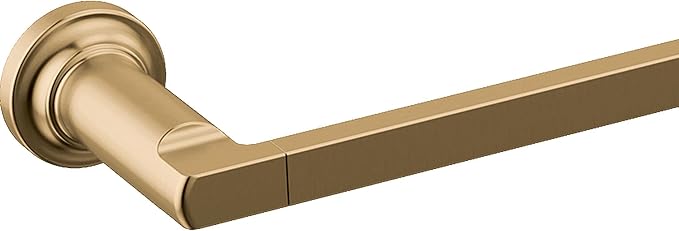 Delta Tetra (1-Pack) 24'' Towel Rack for Bathroom Champagne Bronze Towel Bar for Bathroom Wall Towel Holder Rod Wall Mounted 78924-CZ