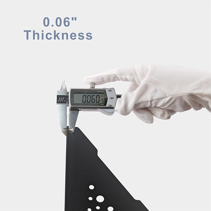 HIDROP Corner Shower Shelf 10" Triangular (Matte Black)