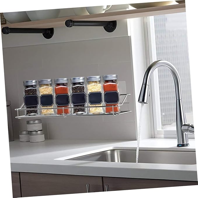 Bathroom Storage Rack Stainless Steel Draining Shelf for Bathroom Kitchen Wall-Mounted Organizer Easy to Clean Practical Design for Toiletries and Accessories