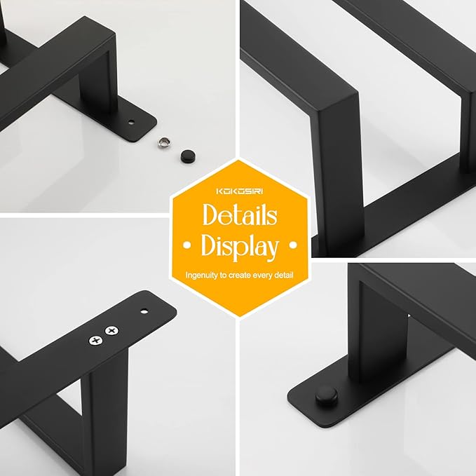 KOKOSIRI Towel Bars Black Bath Towel Holders 16 Inches Bathroom 2-Tiers Ladder Towel Rails Wall Mounted Towels Shelves Rack Stainless Steel, B5008BK-L16