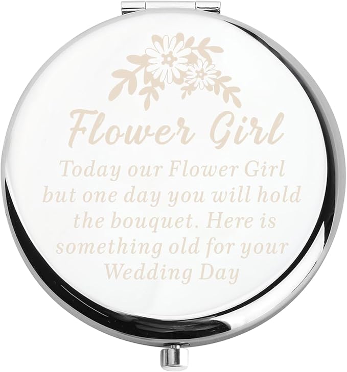 WUSUANED Flowers Girl Makeup Mirrors Wedding & Party Gifts: Bridesmaid, Mother of The Bride