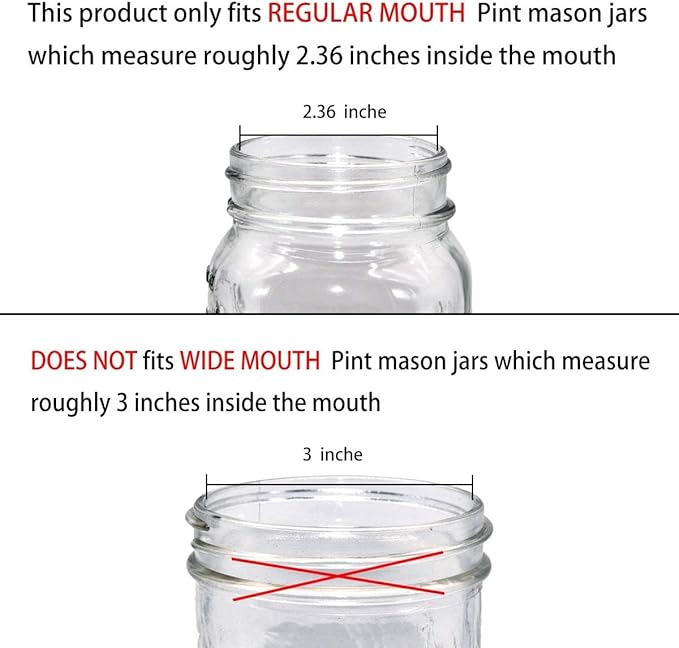 Amolliar Mason Jar Liquid Soap Dispenser Lid, Rust Proof Stainless Steel, Cute Farmhouse Decor for Kitchen, Bathroom, Bath, Refill Liquid Soap Pump for Hand Soap, Dish Soap, Lotion Soap, Black 1 Pack