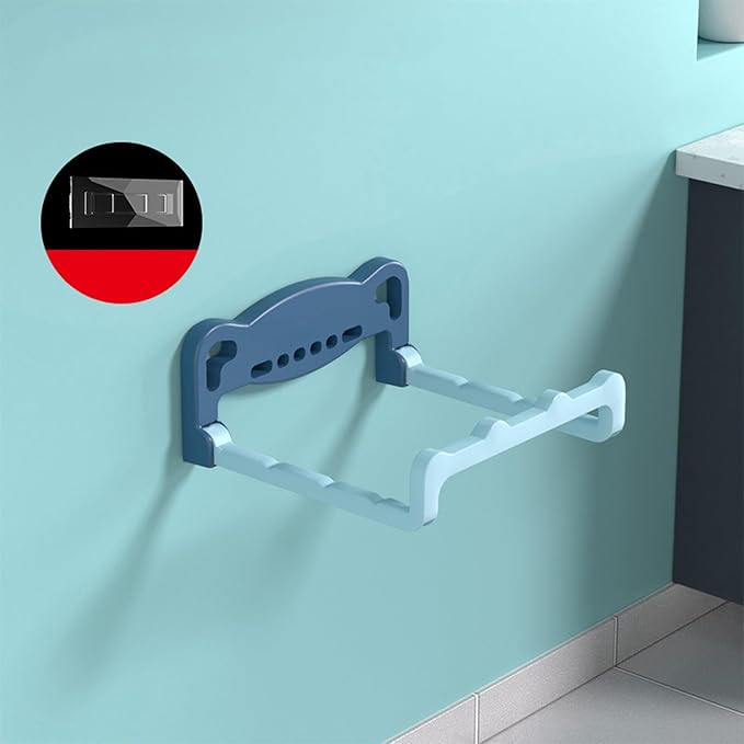 Sturdy Bathroom Shelf Adhesive Wall Mount Organizes Shampoo Soap Towels Space Saving Designs Accessory Wall Mounted Basin Stand