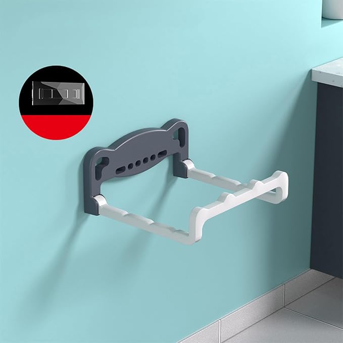 Sturdy Bathroom Shelf Adhesive Wall Mount Organizes Shampoo Soap Towels Space Saving Designs Accessory Wall Mounted Basin Stand