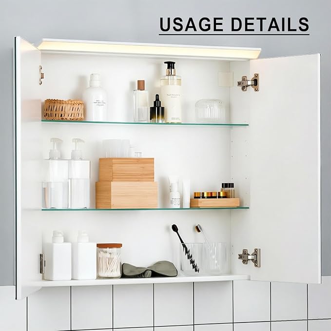 12" x 30" 5-PCS Tempered Glass Shelf, Rectangular Frameless Glass Shelves - 3/16" Thick, Suitable for Bookshelves, Display Cases, Retail Fixtures and Tabletops