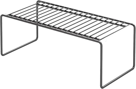 Wall-Mounted No-Drill Bathroom Shelf, Rust-Resistant Iron Floating Shelves with Wire Basket, Space-Saving Storage Organizer for Sink, Toiletries(Black,39cm/15.3)