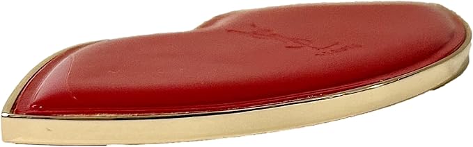 Yves Saint Laurent Small RED KISS Lips Beauty YSL Mirror Compact Makeup Fashion Mirror (4" L x 2" H) - 9478