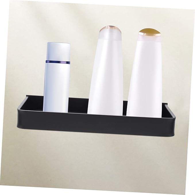 Cabilock Bathroom Storage Rack Toilet Shelf Wall Hanging Corner Shelves Easy Install Space