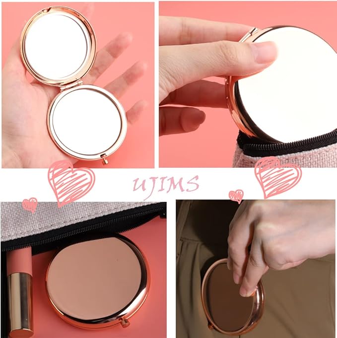 UJIMS to My Future Wife Gifts Bride to Be Makeup Mirror Engagement Gift for Soulmate Fiancee Wedding for Wife (Future Wife Mirror)