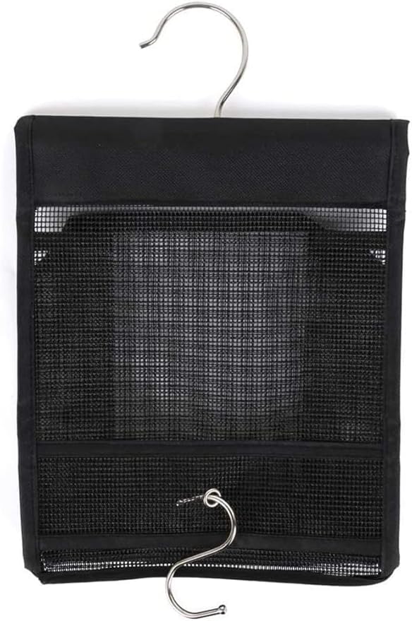 Hanging Mesh Shower Caddy Organizer Bathroom Storage Bag with Hooks for College Dorm, Gym, Swimming,RV and Travel