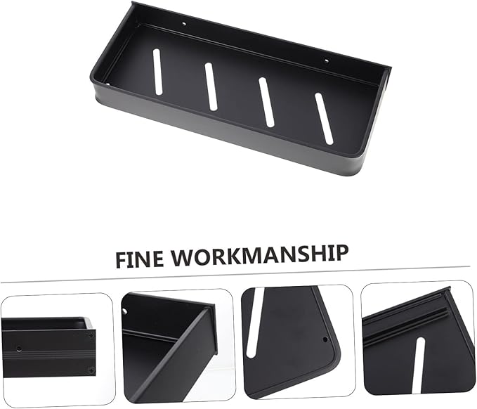Cabilock Bathroom Storage Rack Toilet Shelf Wall Hanging Corner Shelves Easy Install Space