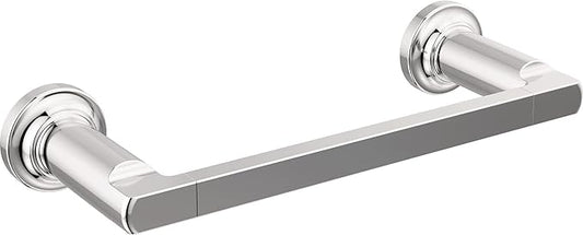 DELTA FAUCET 78908 Tetra 8 in. Hand Towel Bar Bath Hardware Accessory in Polished Chrome