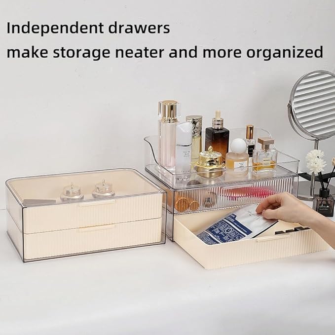 Makeup Organizer Countertop Large Cosmetic Display Cases Cosmetic Organizer Skin care Organizer