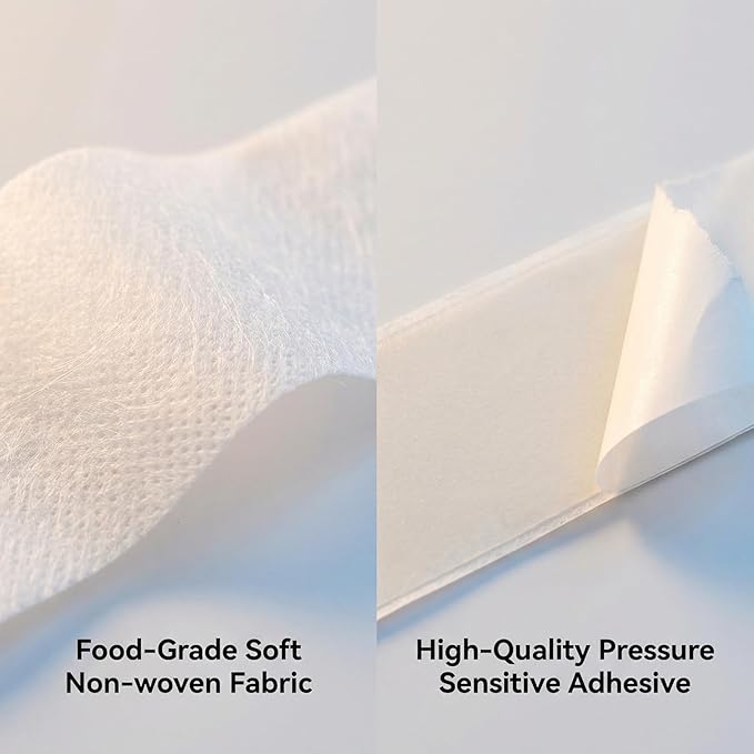 erioctry 40PCS White Disposable Collar Protectors - Self-Adhesive Sweat Pads for Shirts Invisible Neck Liners Hat Cleaners Prevent Sweat Stains Keep Clothes Fresh for Men Women