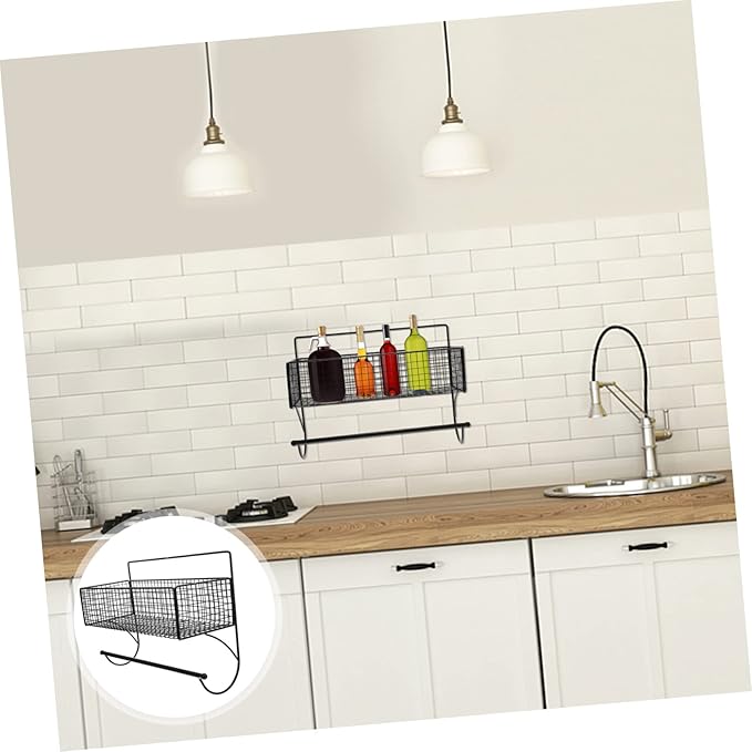 Garneck Toilet Storage Rack Bathroom Shelving Kitchen Storage Shelf Wall Mounted Rack Draining