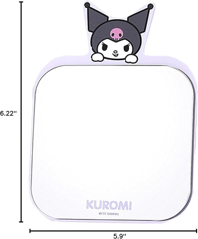 Everyday Delights Kuromi Vanity Makeup Table Mirror - Purple