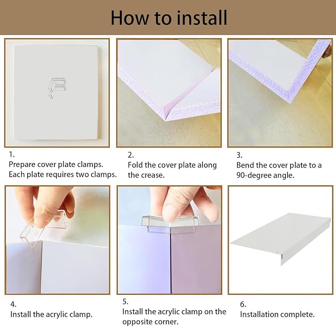 Wire Rack Cover 47x14x2in with 10 Hard PVC Corner Guard,Wire Rack Cover for Decoration Smaller Things Closet Kitchen Pantry Bathroom Shelves Oak Color