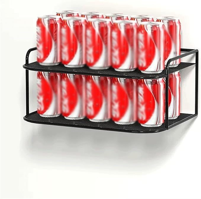 Bathroom Shelf Over Toilet, Single Layer Wall Shelves Decoration Bookshelves Without Holes on The Storage on The(Black)