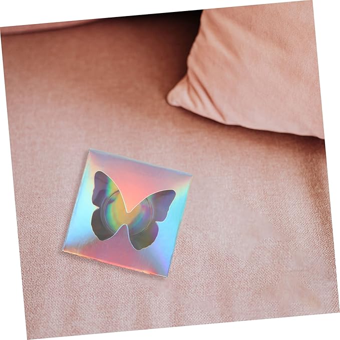 MERRYHAPY Lash Holder 30pcs Square Cases Elegant Lash Tray Compact Portable Pvc Material