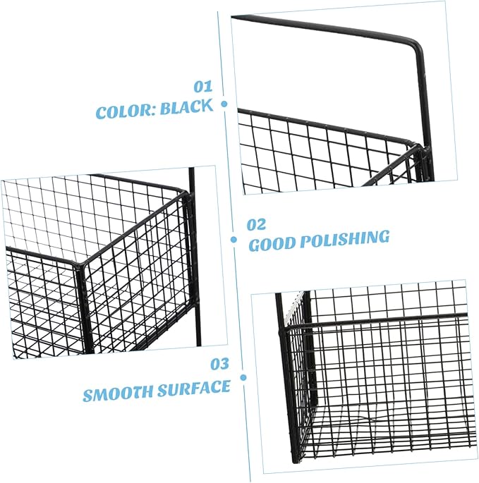 GLEAVI Bathroom Shelving Kitchen Storage Shelf Wall-Mounted Rack Smooth Surface Easy to Clean