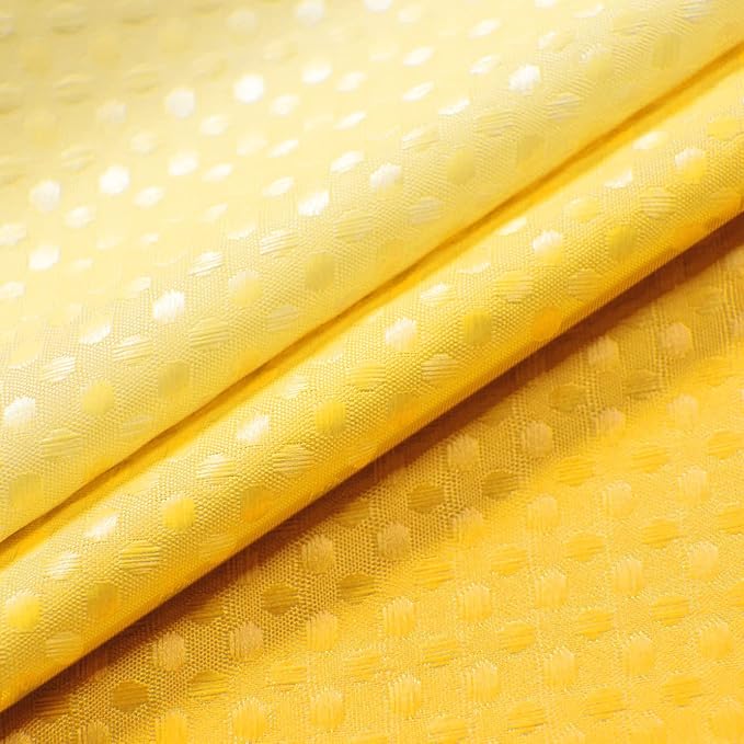 Mrs.Naturall Yellow Shower Curtains for Bathroom,Waffle Waterproof Fabric Spring Shower Curtain Set with Hooks for Bright Sunflower Bathroom Decor Accessories,72 Inch