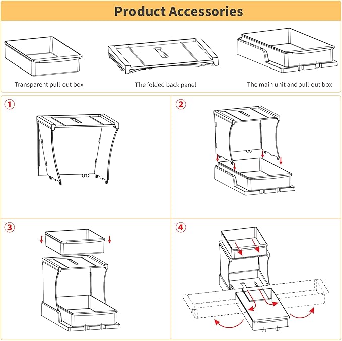 Attelite Makeup Organizer 2-Tier Makeup Storage Cosmetics Organizer with 180° Rotating Design Sturdy durable Versatile Perfume Vanity Organizer for Countertops, Bathrooms, Office Supplies 2PACK