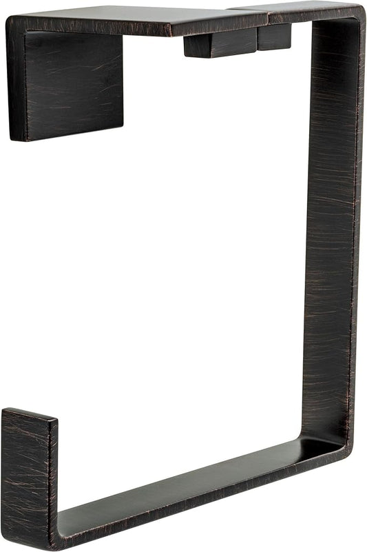 Delta 77746-RB Vero Wall Mount Square Open Towel Ring Bath Hardware Accessory in Venetian Bronze